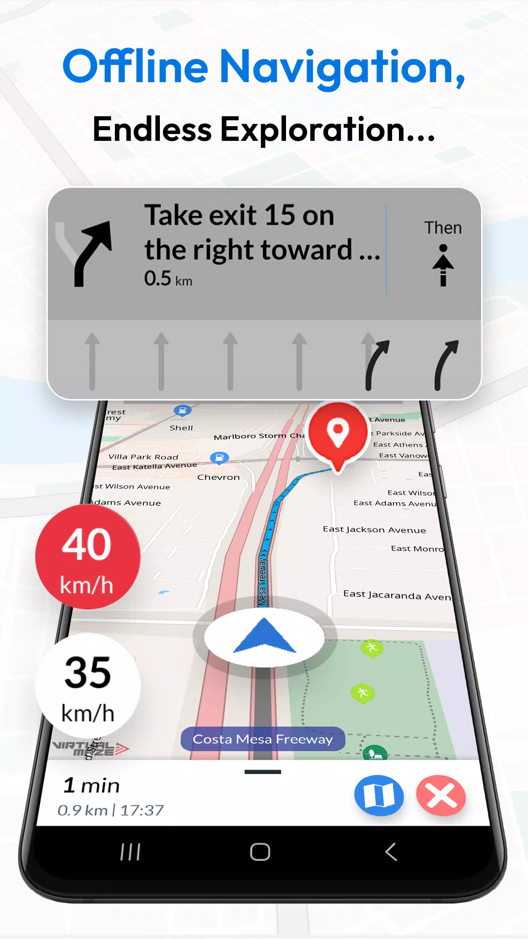 Offline Map Navigation Ảnh chụp màn hình 0