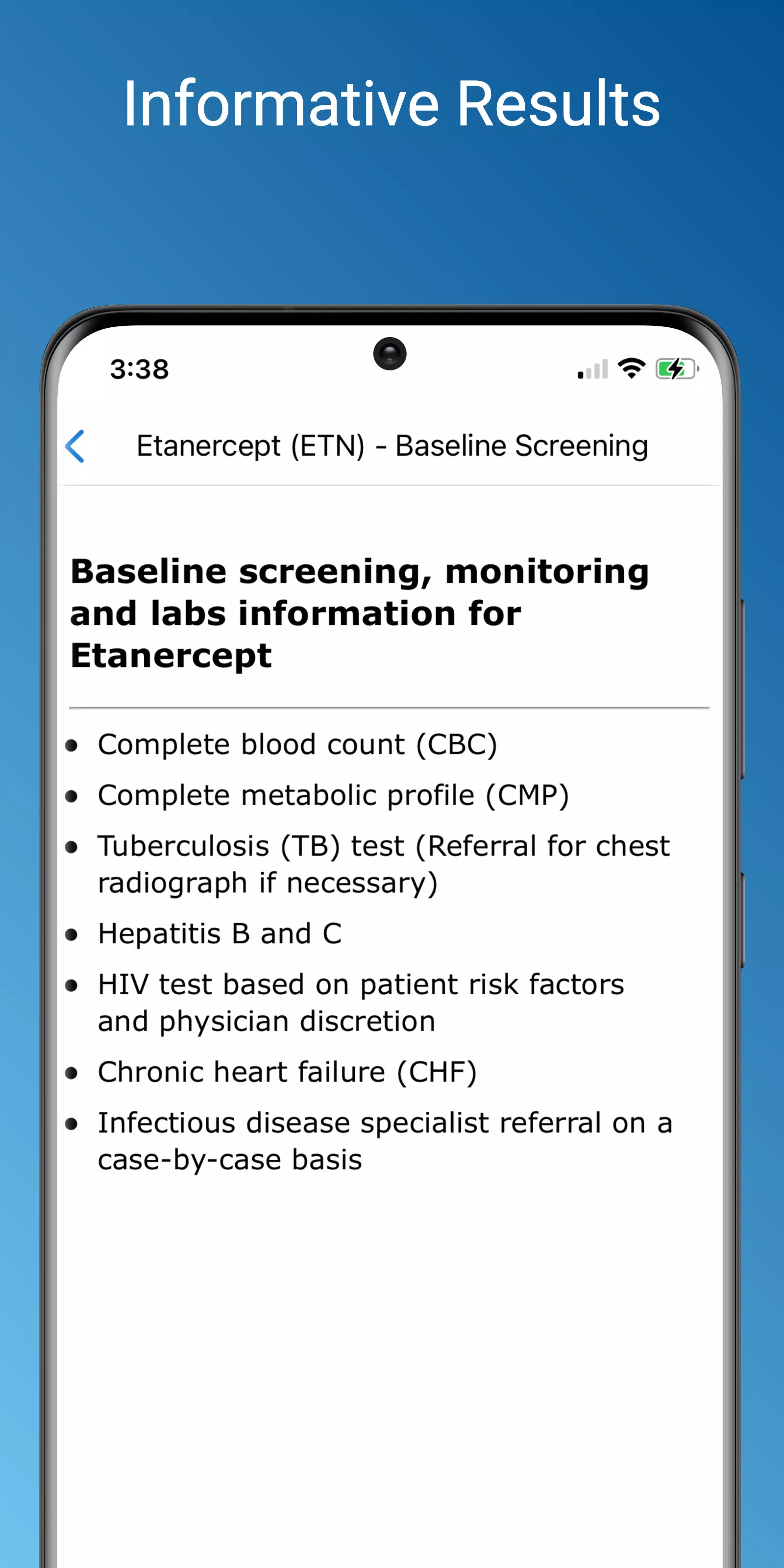 Clinical Guidelines Zrzut ekranu 3