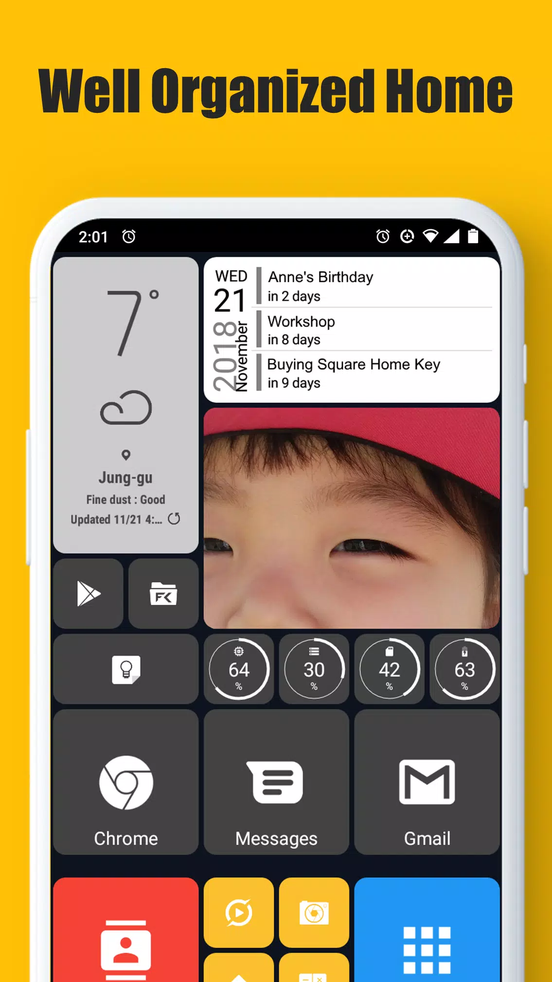 Square Home ภาพหน้าจอ 0