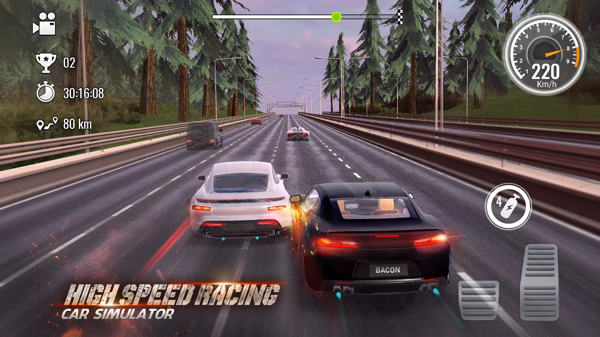 Traffic Car Driving Game Capture d'écran 0