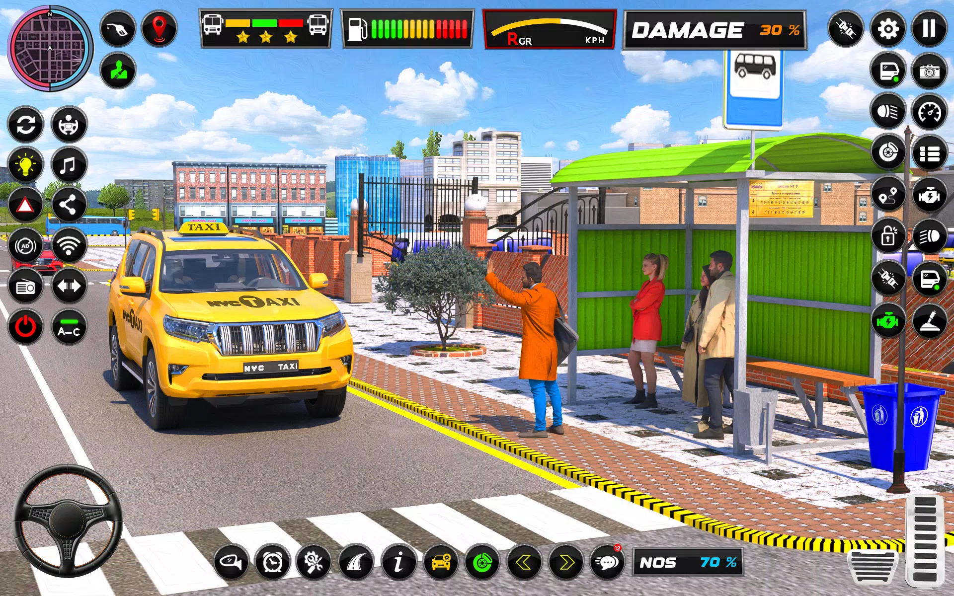 Taxi Simulator USA: City Drive Schermafbeelding 1