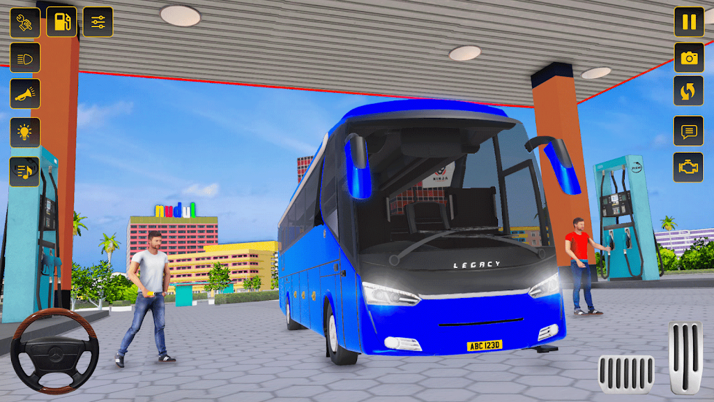 Real Bus Simulator 3d Bus Game Captura de tela 1