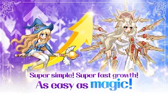 Magical Girl: Idle Pixel Hero Schermafbeelding 2