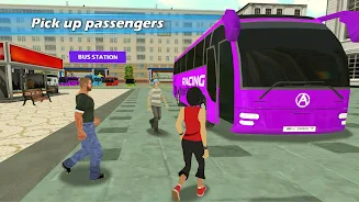 Euro Bus Simulator Games 2022 Captura de tela 3