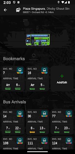 SG Bus Arrival Times Capture d'écran 2