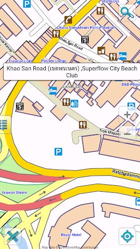 Schermata Map of Thailand offline 3