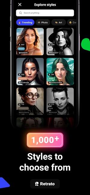 Retrato AI ปลดล็อค mod apk พรีเมี่ยมแล้ว