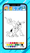 Scooby coloring doo cartoon ga স্ক্রিনশট 2