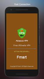 Advance VPN: Fast VPN App Скриншот 3