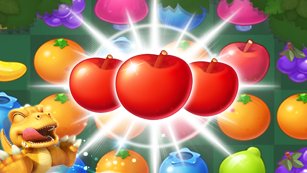 GON: Fruits Match3 Puzzle Captura de tela 0