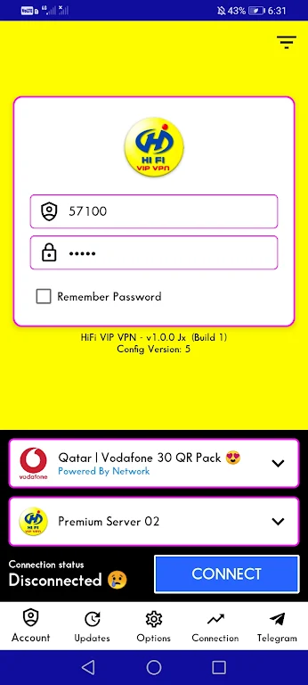 HI FI VIP VPN スクリーンショット 2