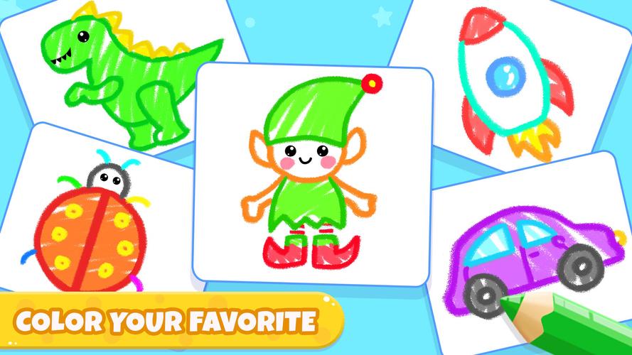 Drawing Games: Paint And Color Capture d'écran 3