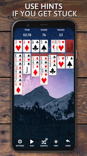 Solitaire Classic Era Games ဖန်သားပြင်ဓာတ်ပုံ 3