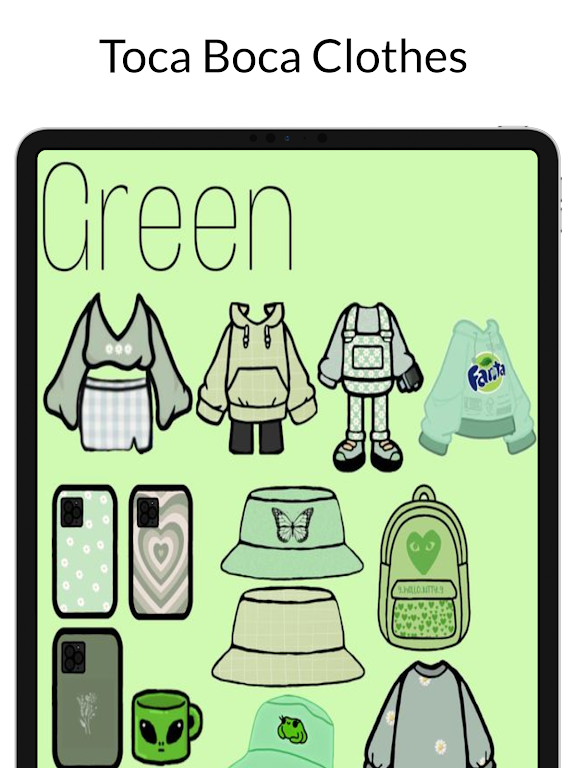 Toca Boca Clothes Ideas Tangkapan skrin 0