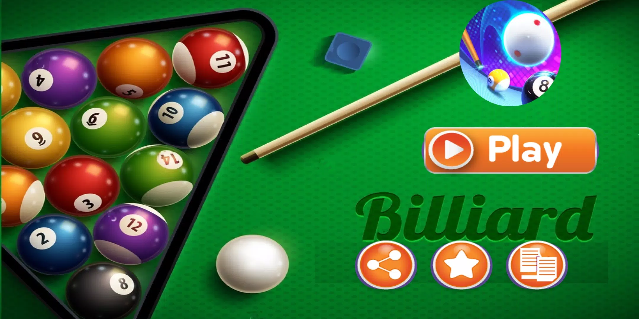 8 Ball Billiards Tangkapan skrin 0