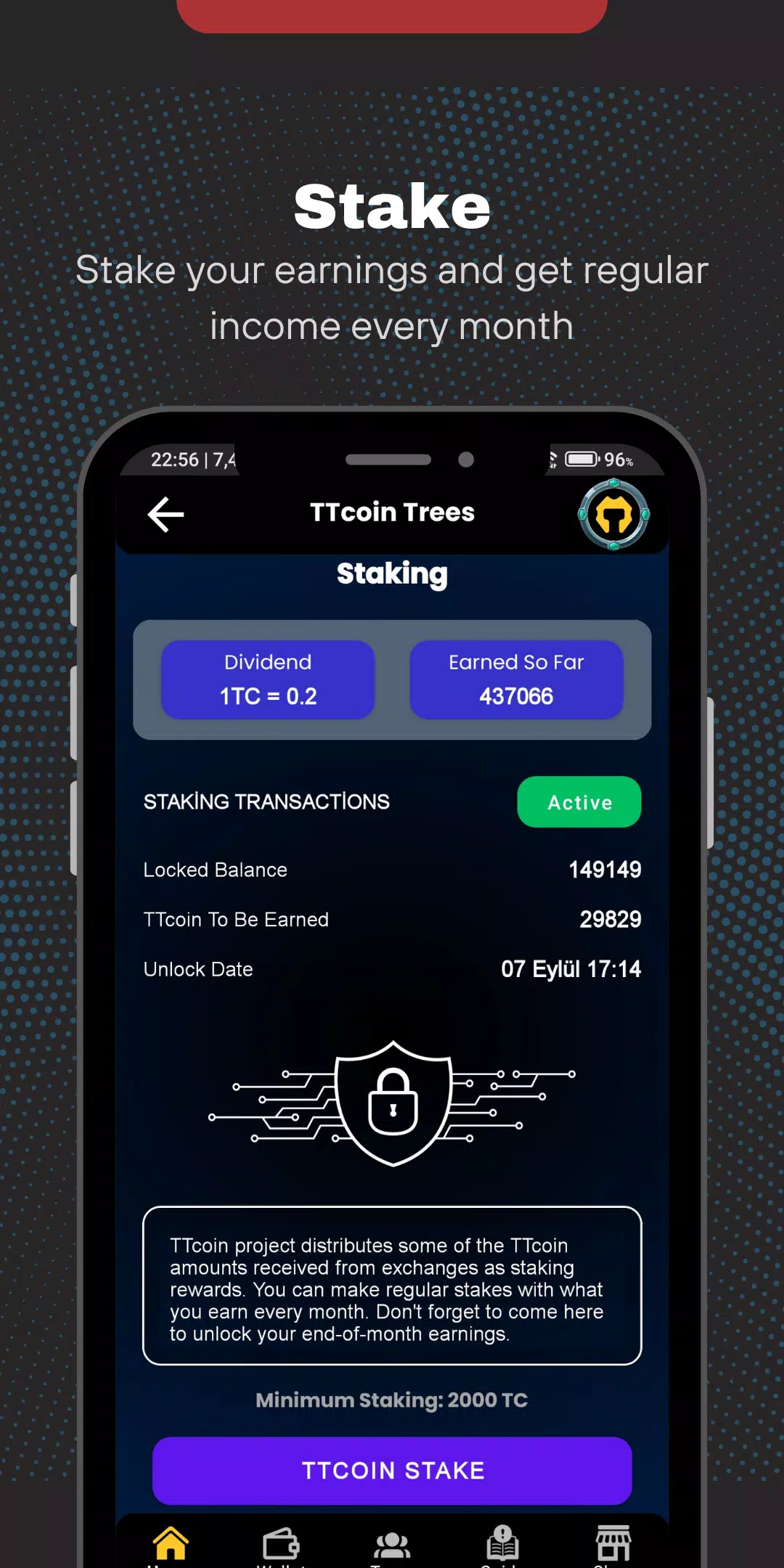 TTcoin Trees Screenshot 2