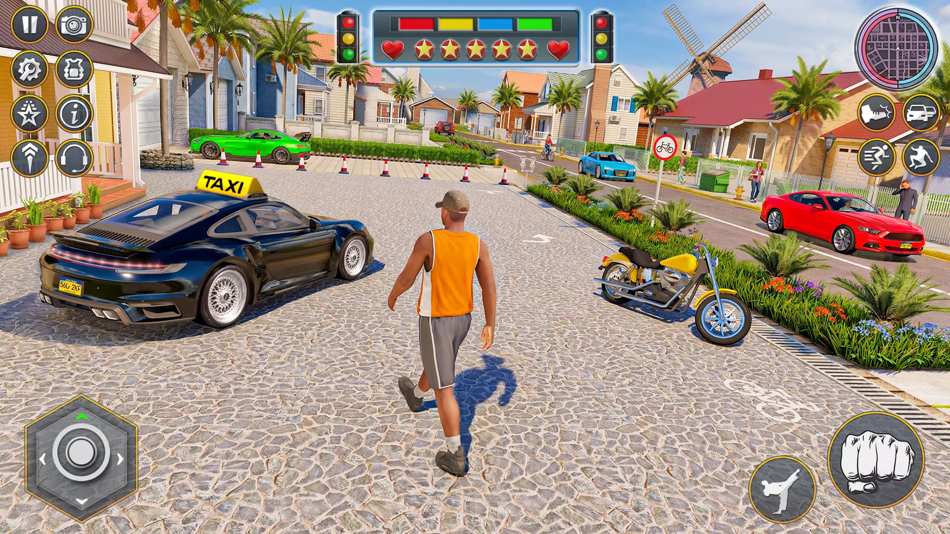 City Taxi Simulator स्क्रीनशॉट 0