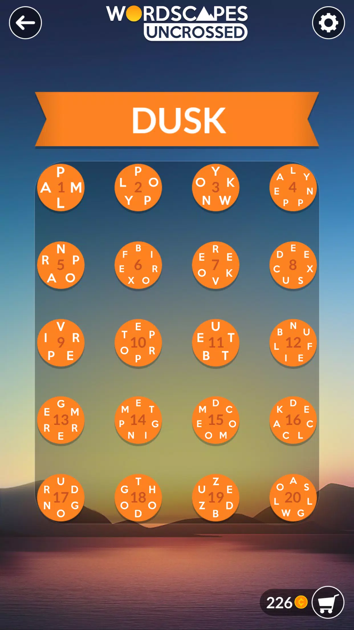 Wordscapes Uncrossed Screenshot 1