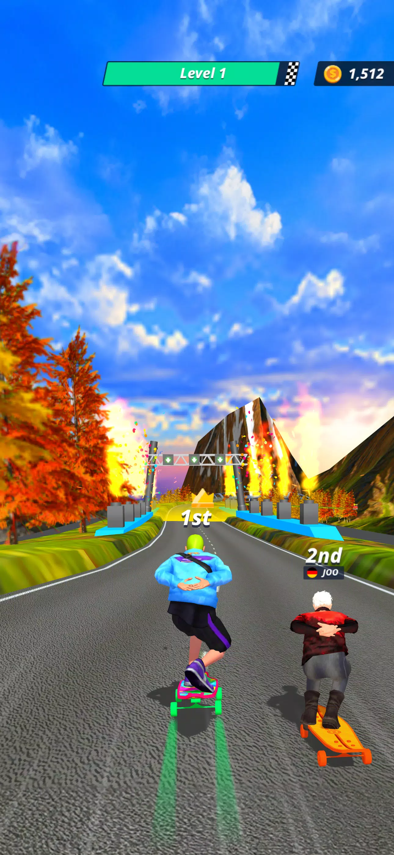 Downhill Racer 스크린샷 2