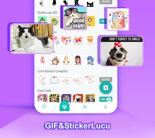 Kika Keyboard-AI Emojis、Themes Screenshot 2