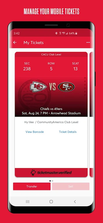 Chiefs Mobile Screenshot 2