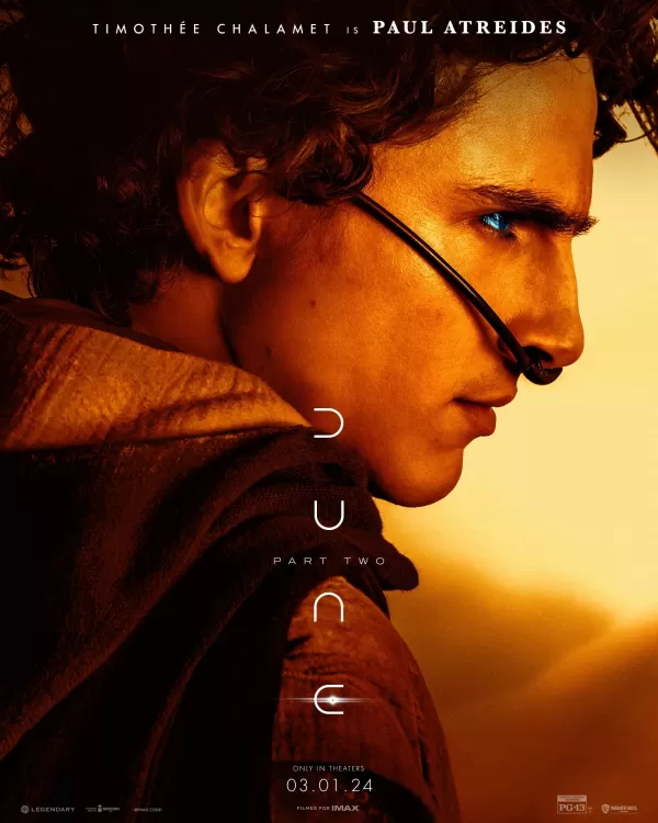 Portraits des acteurs de Dune