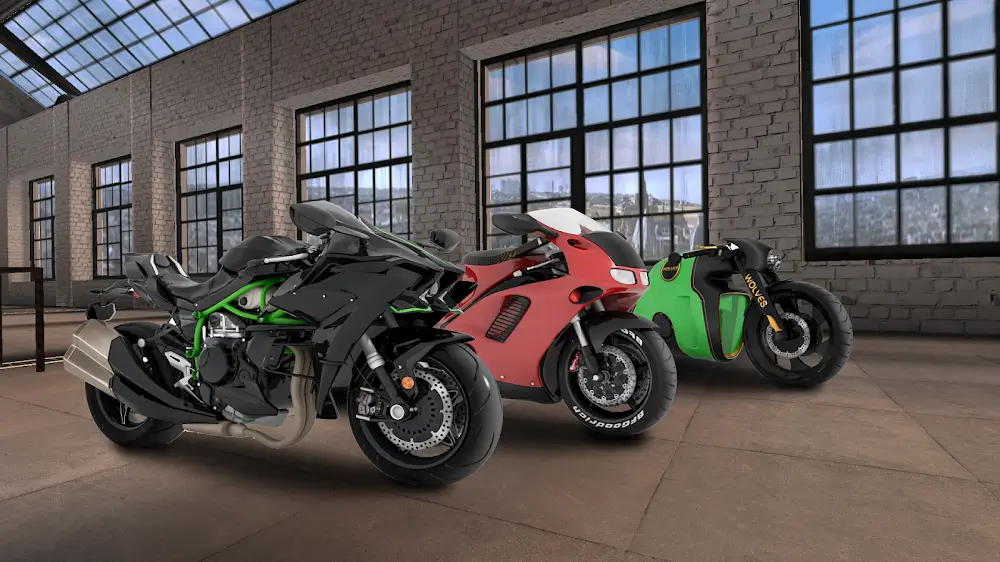 MotorBike: Drag Racing Game 스크린샷 2