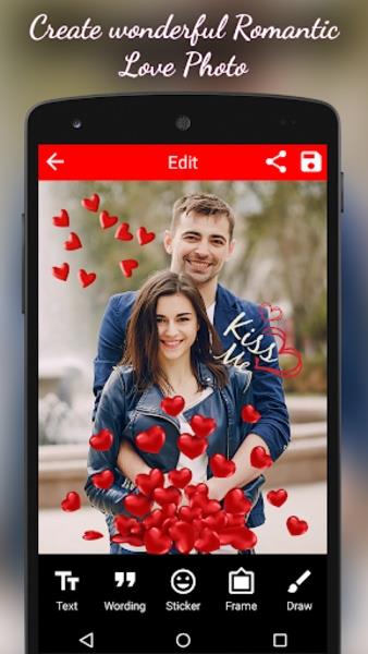 Love Cards - Photo Frames स्क्रीनशॉट 3