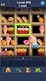 Food Match 3D: Tile Puzzle Captura de tela 3