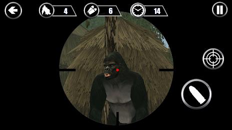 Gorilla Hunter: Hunting games Tangkapan skrin 3