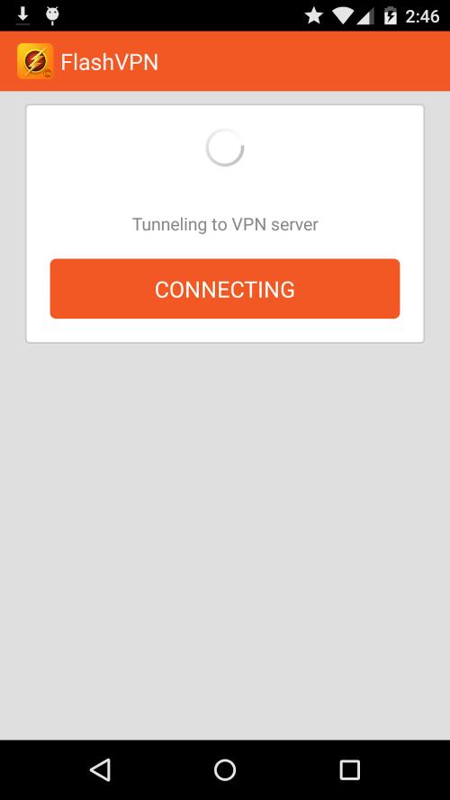 FlashVPN Fast VPN Proxy स्क्रीनशॉट 1