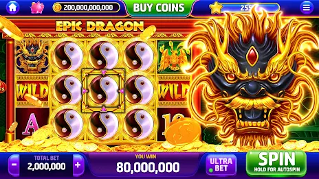 Uwin Jackpot - Vegas Casino Zrzut ekranu 1