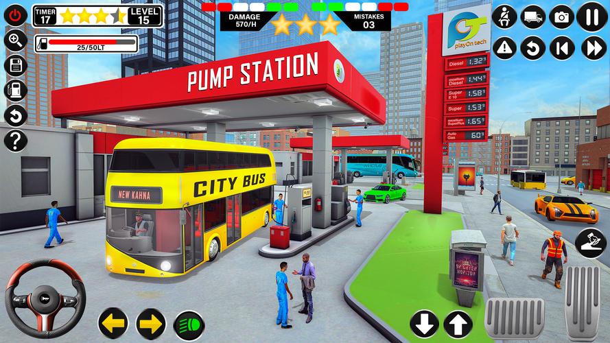 Passenger Bus Driving Games 3D Скриншот 2