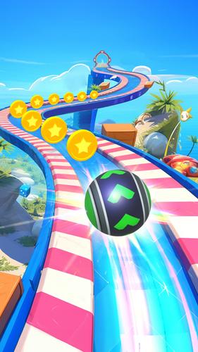 3D Super Rolling Ball Race স্ক্রিনশট 3