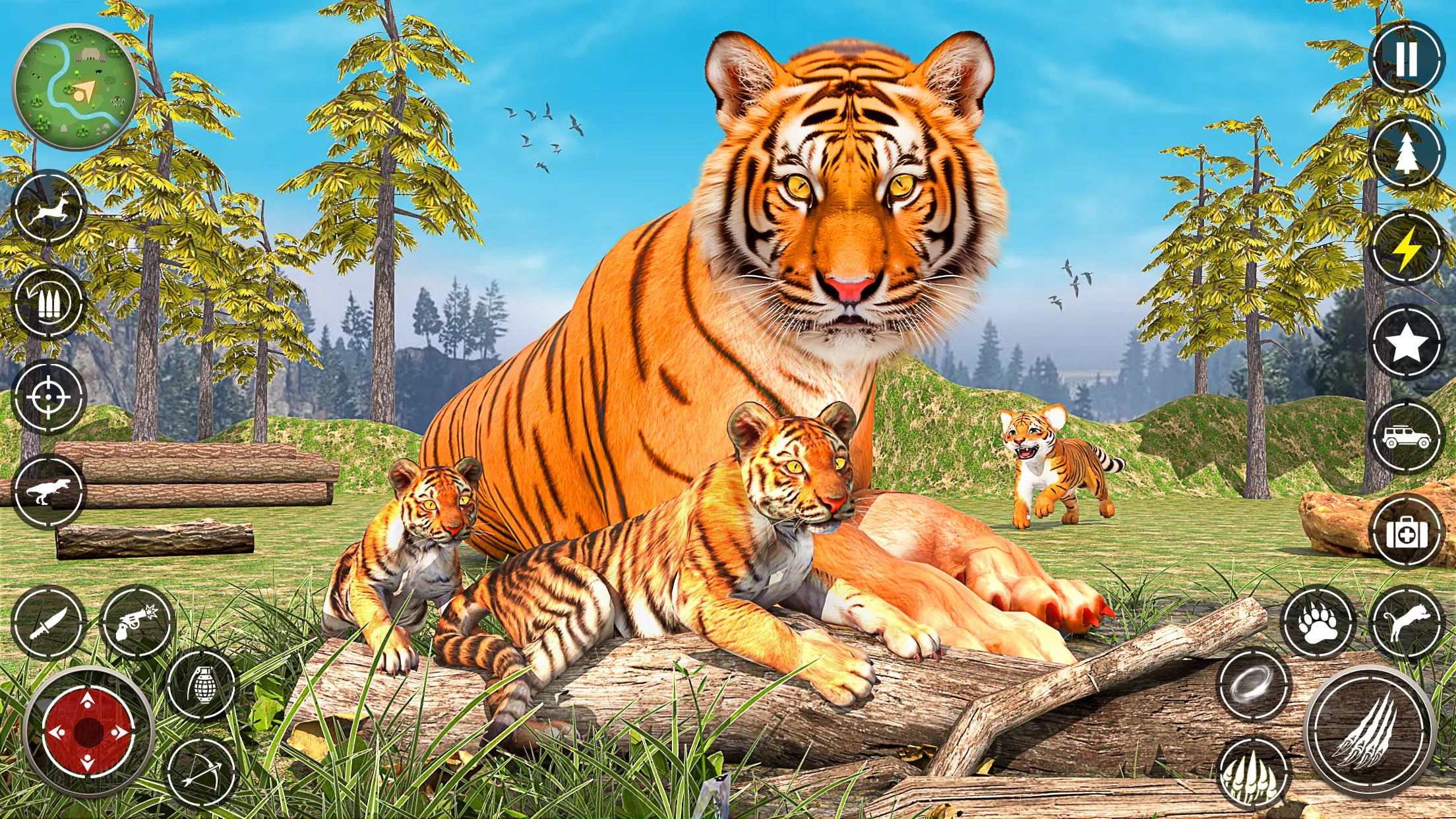 The Tiger Family Simulator 3D Tangkapan skrin 3