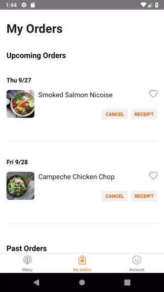 Schermata EAT Club 2
