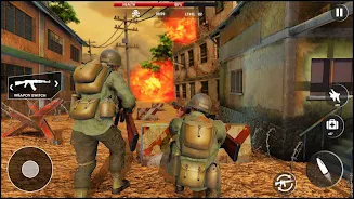 World War Army: War Mission Tangkapan skrin 3