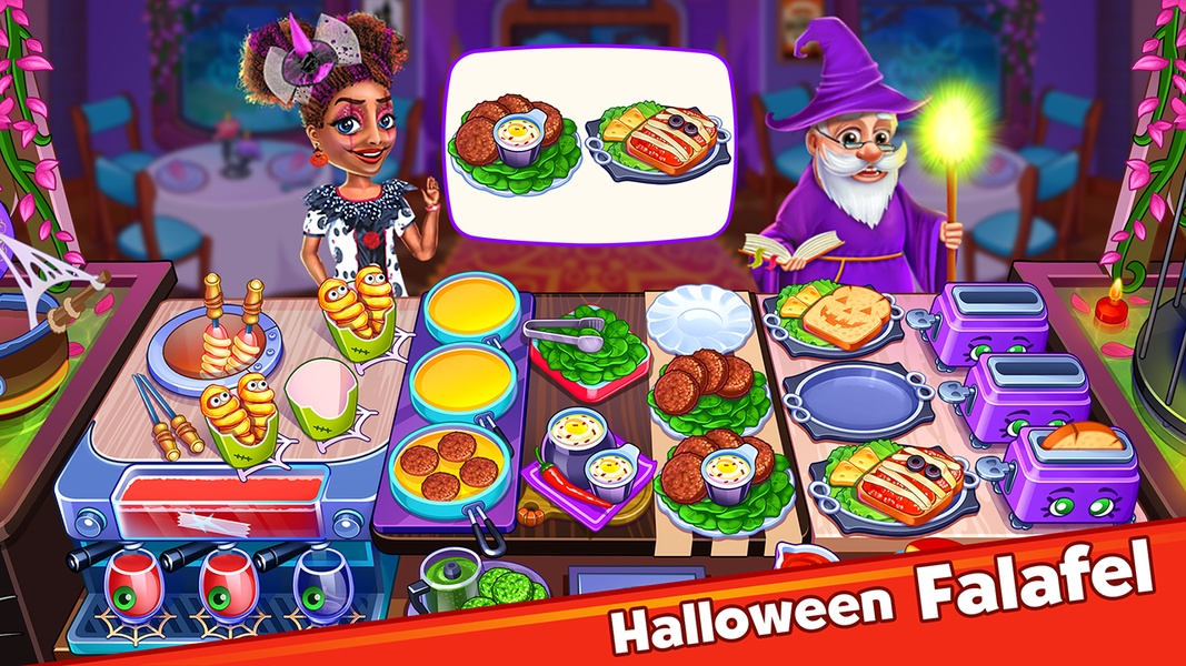 Halloween Cooking & Makeover Screenshot 1