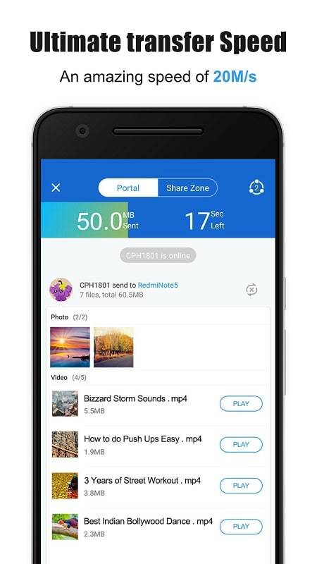 SHAREit: Transfer, Share Files Screenshot 1