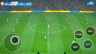 Football Soccer League Game 3D Screenshot 0