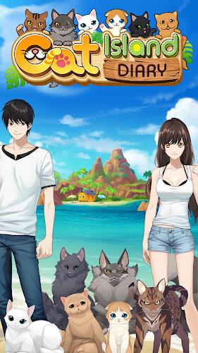 Cat Island Diary~Happy Match 3 スクリーンショット 0