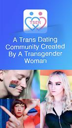 Tser: Transgender Dating Chat ဖန်သားပြင်ဓာတ်ပုံ 0