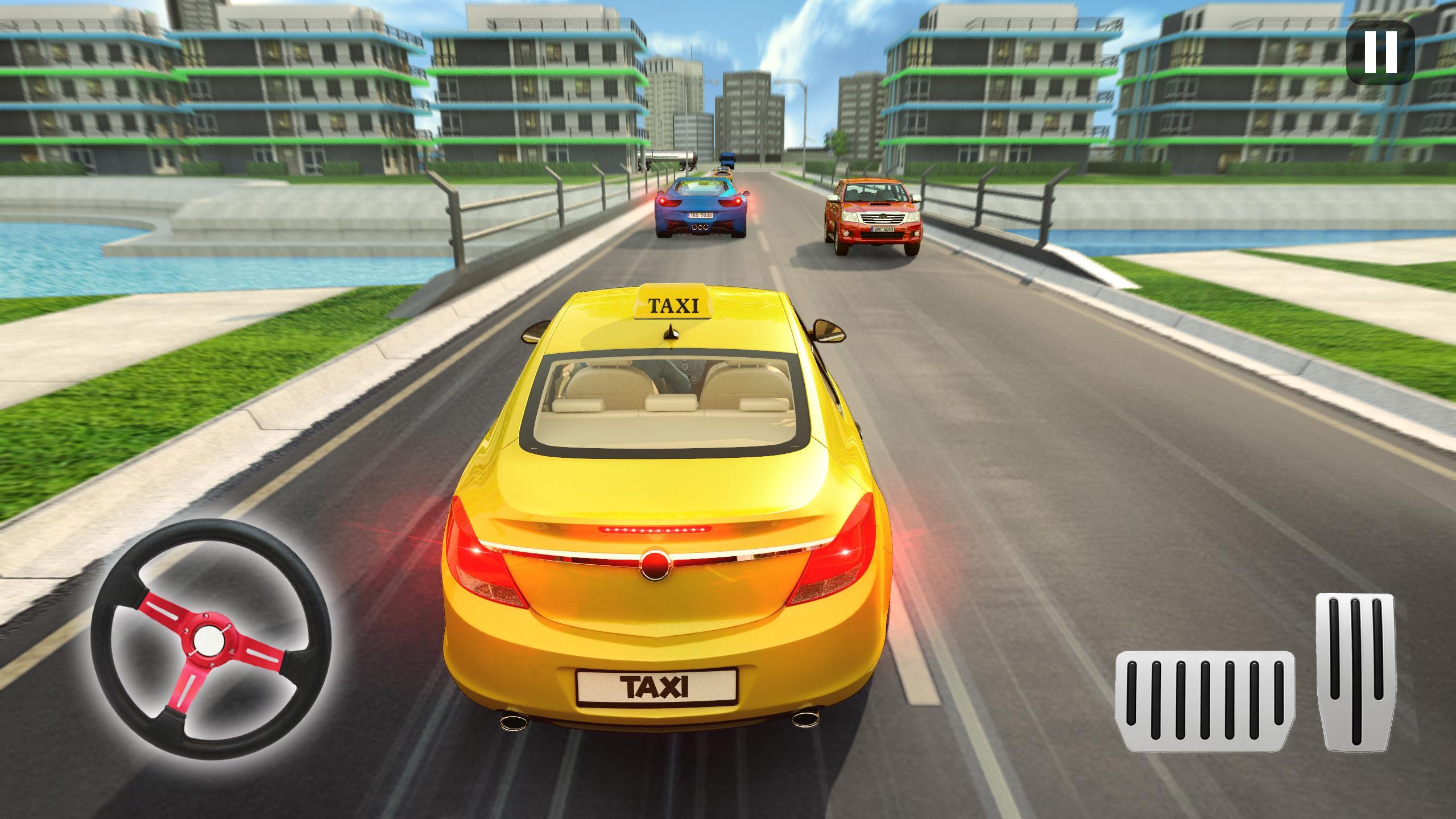 US City Taxi Games - Car Games Ảnh chụp màn hình 2