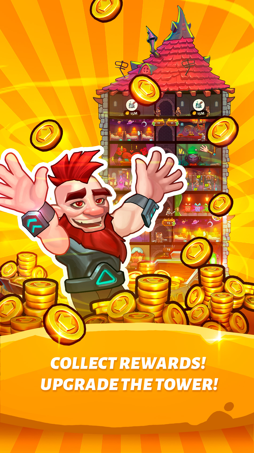 Idle Magic Tower: Heroes Ekran Görüntüsü 1