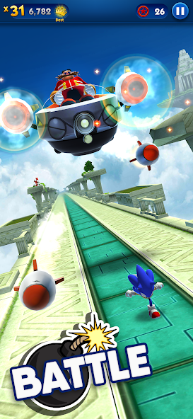 Schermata Sonic Dash - Endless Running Mod 2