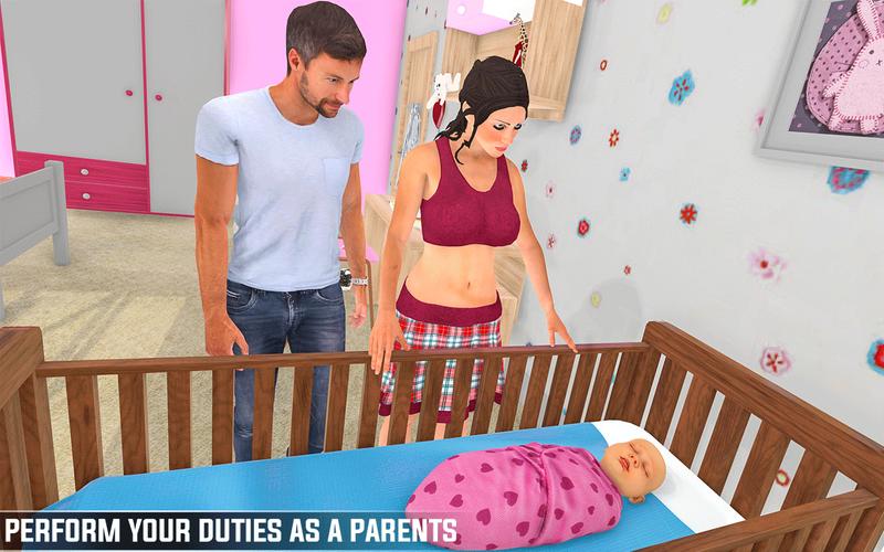 Pregnant Games Mommy Simulator Ảnh chụp màn hình 0