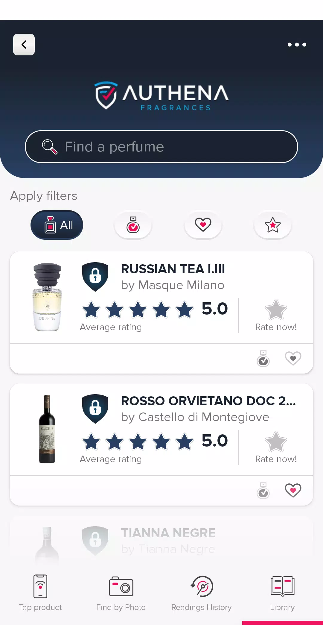 Authena Fragrances应用截图第1张