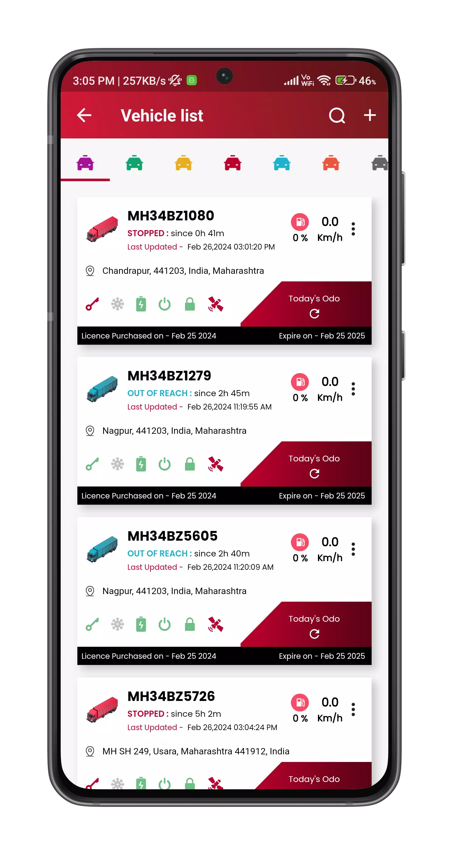 Smart Tracker GPS Capture d'écran 1
