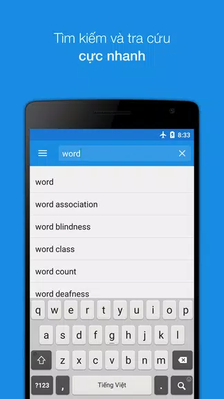Tu dien Anh Viet - QuickDic স্ক্রিনশট 1