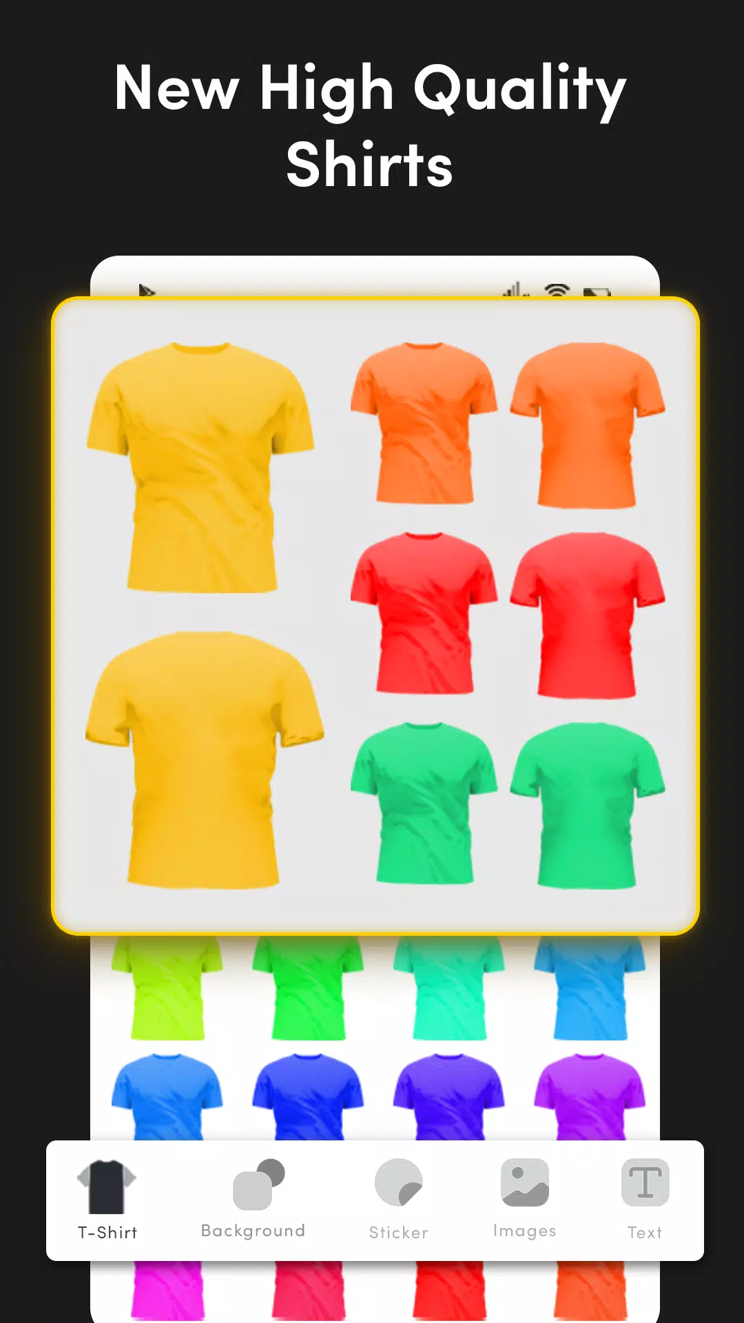 T Shirt Design Maker – YoShirt Zrzut ekranu 2